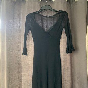 Vintage Betsey Johnson black cocktail dress